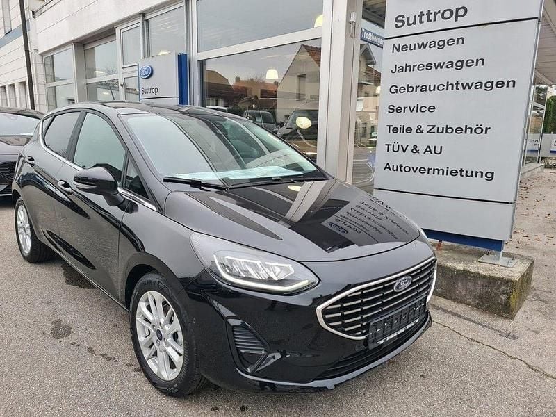Gebraucht Ford Fiesta Titanium X 101 PS (74 kW) 2023 Agate black metallic (metallic) Kleinwagen