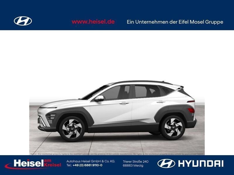 Gebraucht Hyundai Kona Select 141 PS (103 kW) 2024 Weiß SUV