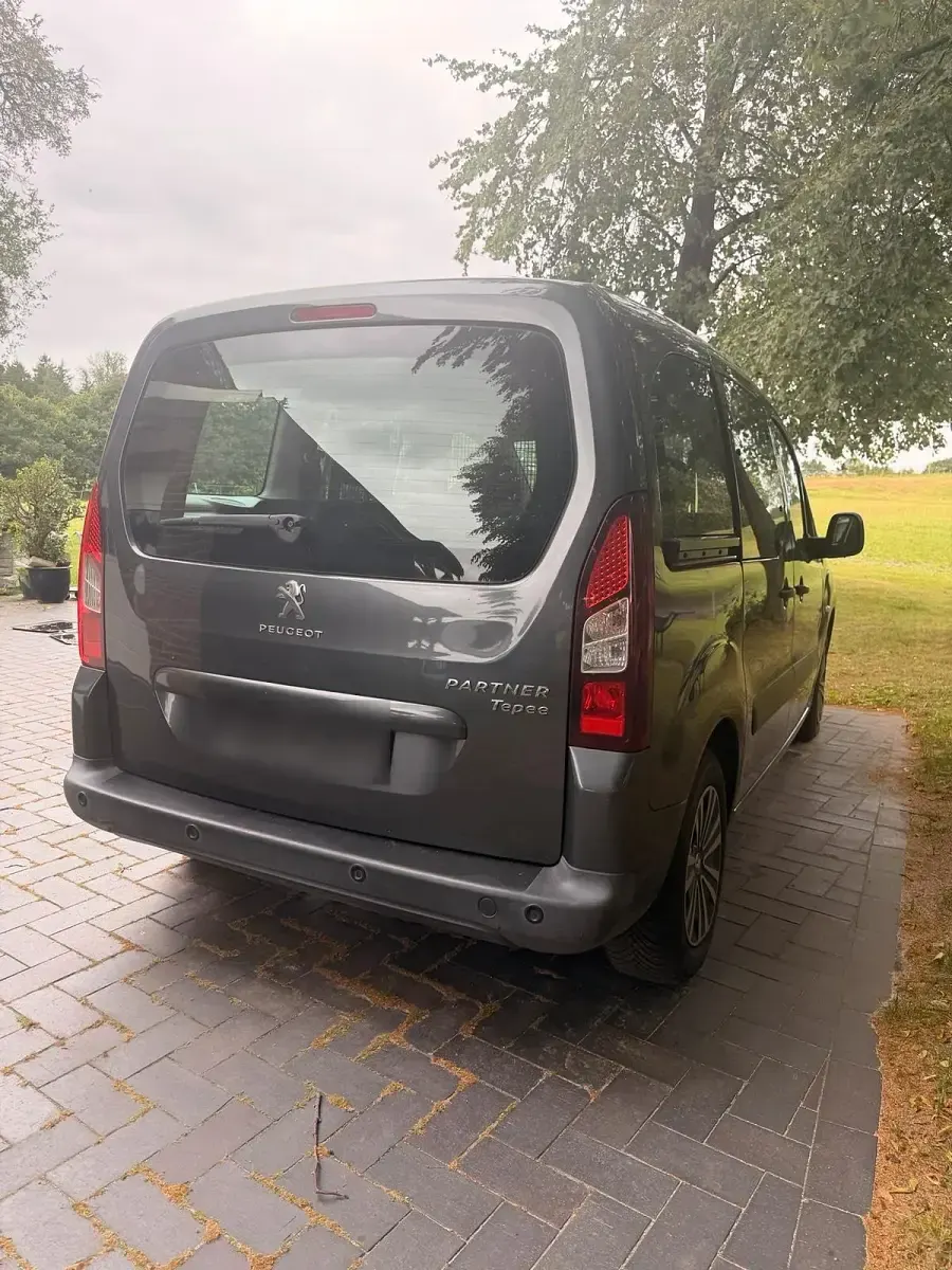 Gebraucht Peugeot Partner Tepee 114 PS (83 kW) 2013 Grau Van / Kleinbus