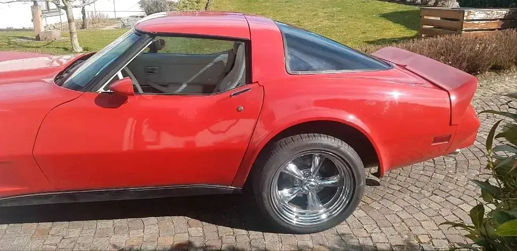 Gebraucht Corvette C3 1979 Rot Cabrio