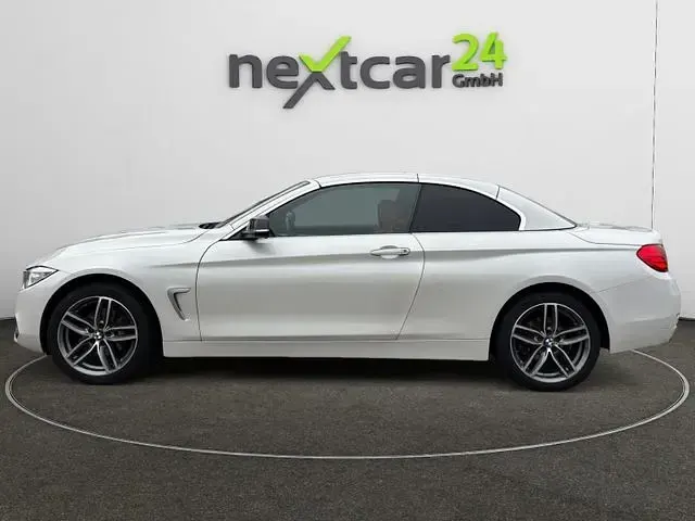 Gebraucht BMW 428 Sport Line 245 PS (180 kW) 2014 Weiß (mineralweiss metallic) Cabrio