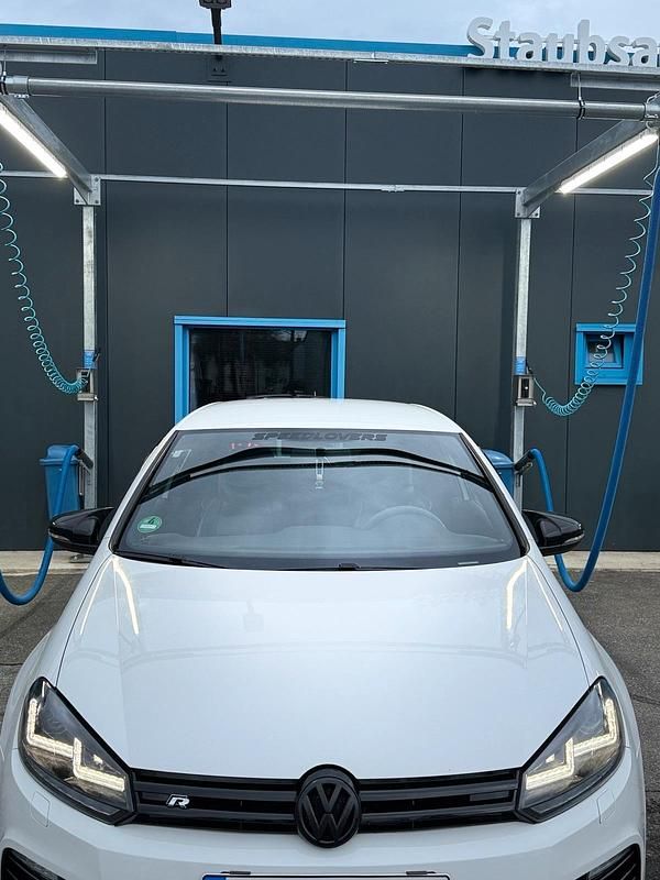 Gebraucht VW Golf R-line 122 PS (89 kW) 2010 Weiß Coupé