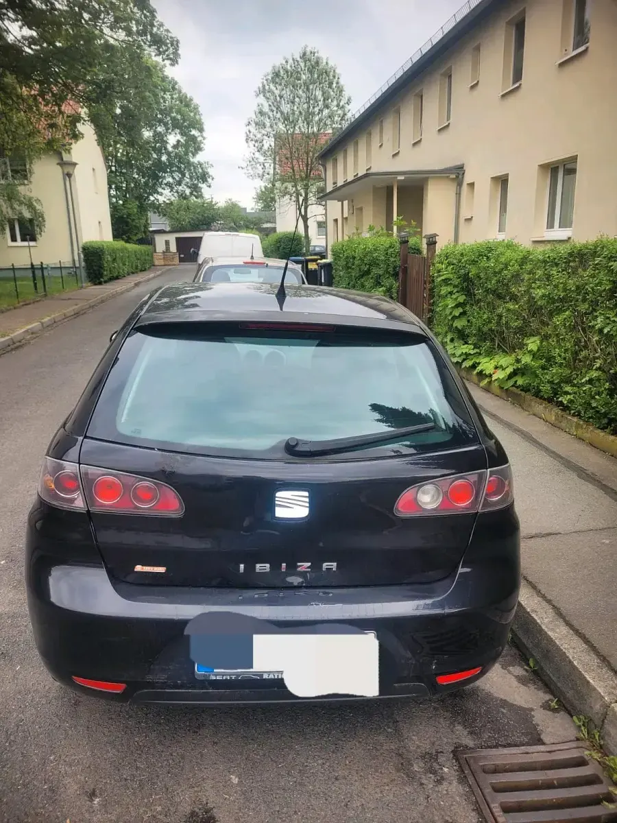 Gebraucht Seat Ibiza 86 PS (63 kW) 2007 Schwarz Kleinwagen