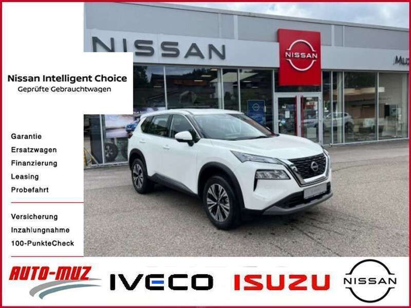 Solid white Gebraucht 2023 Nissan X-Trail Acenta SUV | 34.850 € (Fairer Preis) - Bild 1/4