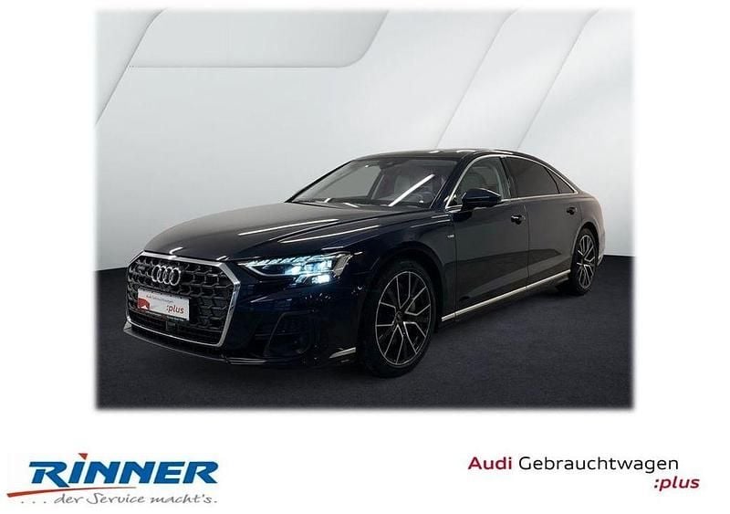 Blau Gebraucht 2022 Audi A8L Sport Limousine | 59.830 € - Bild 1/4