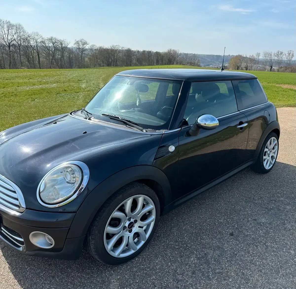 Gebraucht Mini Cooper D 109 PS (80 kW) 2008 Schwarz Kleinwagen