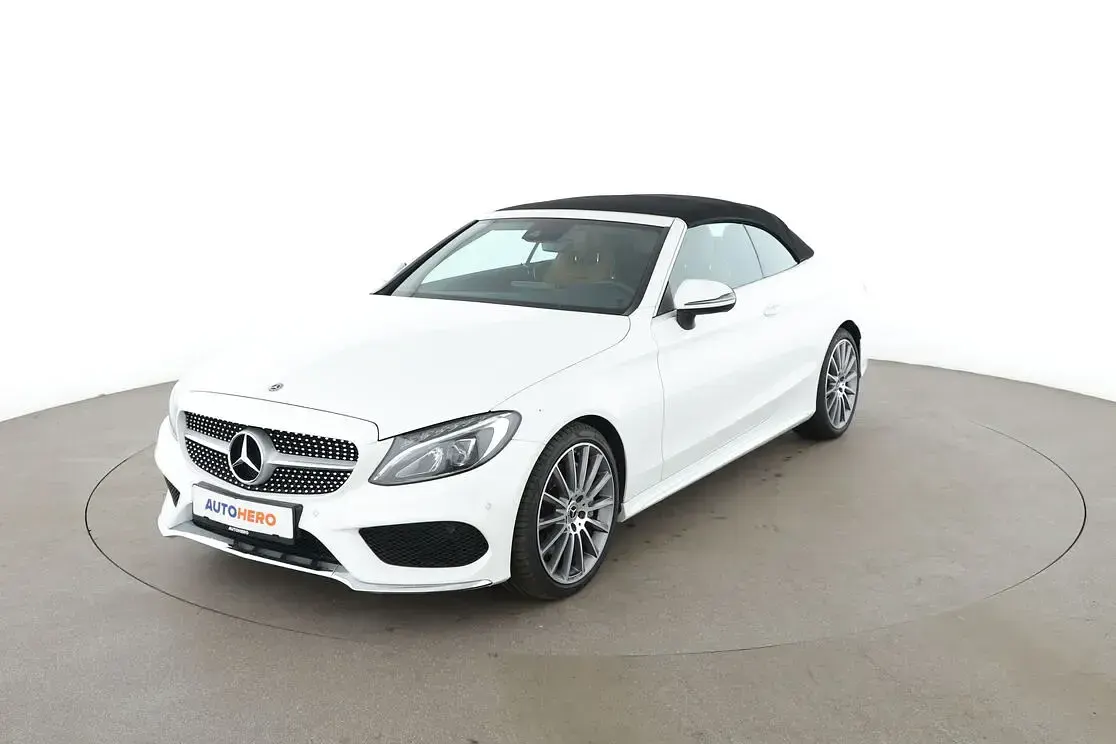 Gebraucht Mercedes C250 AMG line 211 PS (155 kW) 2018 Cabrio