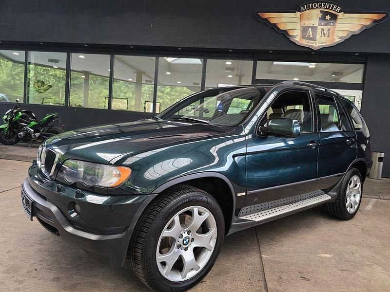 Grün Gebraucht 2002 BMW X5 Sport Line SUV | 6.950 € (Fairer Preis) - Bild 1/4