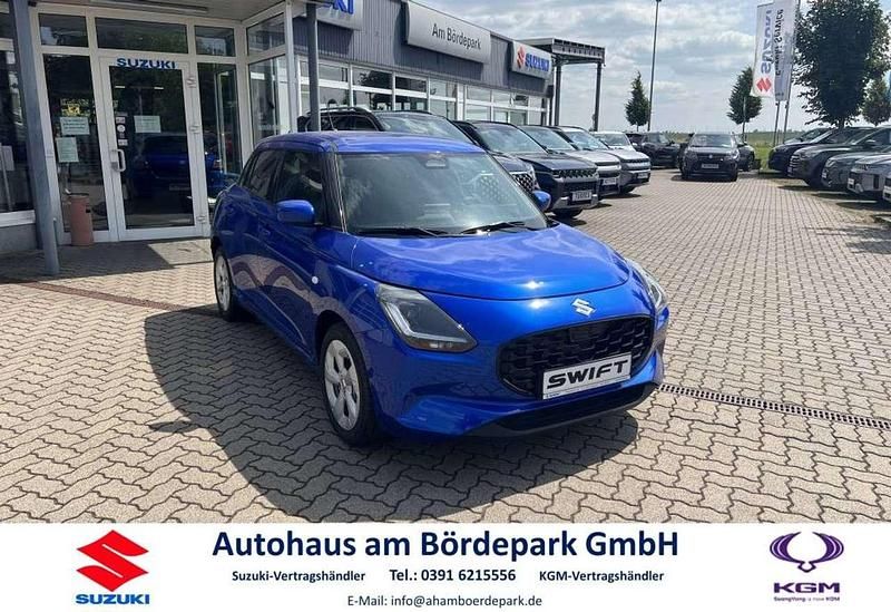 Frontier blue pearl metallic Neu 2025 Suzuki Swift Comfort Kleinwagen | 21.980 € - Bild 1/4