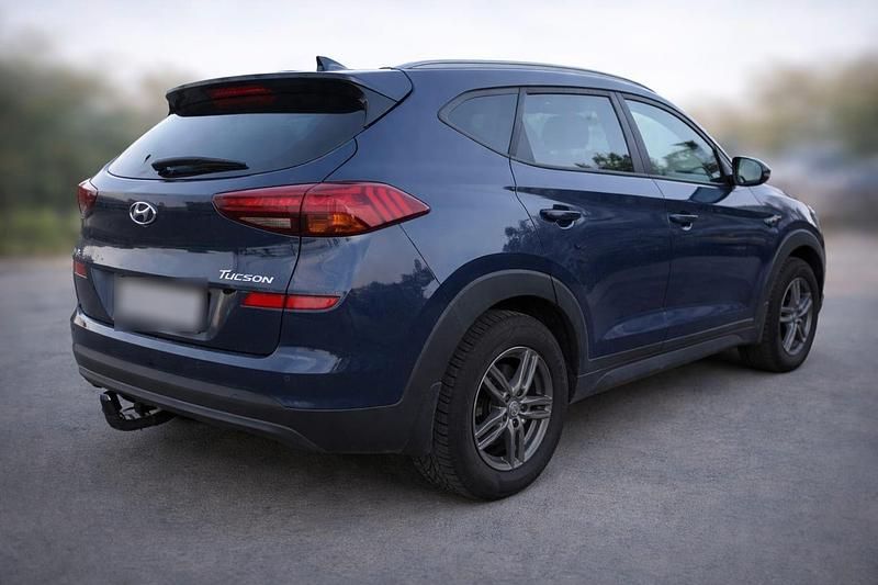 Gebraucht Hyundai Tucson 132 PS (97 kW) 2019 Blau SUV