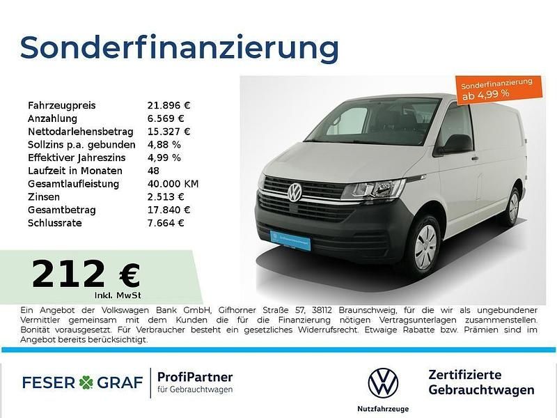 Gebraucht VW T6.1 110 PS (80 kW) 2023 Weiss Van