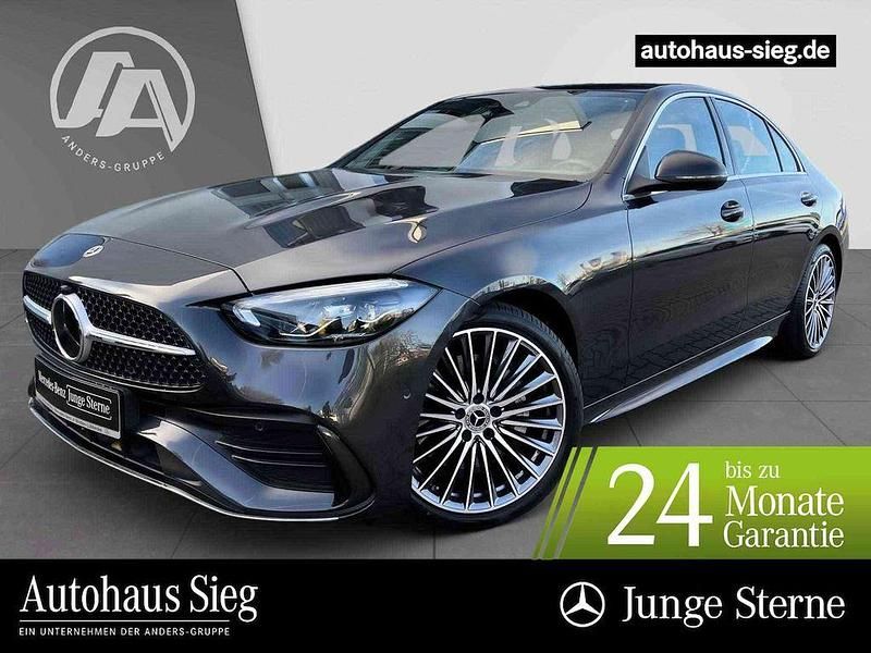 Graphitgrau Gebraucht 2024 Mercedes C300 AMG Limousine | 49.524 € (Teuer) - Bild 1/3