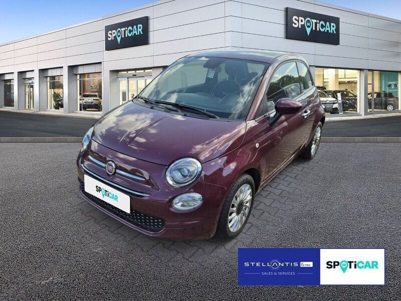 Burgunder Gebraucht 2019 Fiat 500 Lounge Kleinwagen | 9.990 € (Fairer Preis) - Bild 1/4
