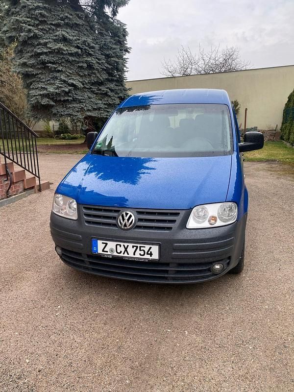 Gebraucht VW Caddy 105 PS (77 kW) 2007 Blau Van / Kleinbus