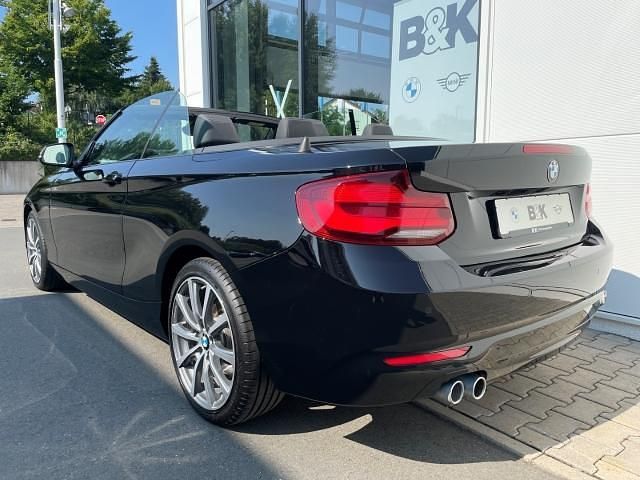 Gebraucht BMW 220 Advantage 184 PS (135 kW) 2019 Schwarz Cabrio