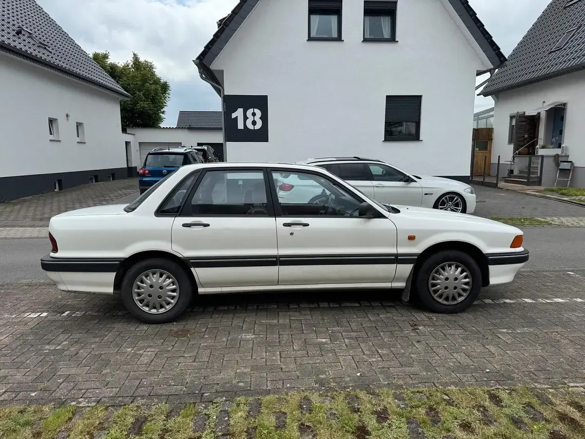 Gebraucht Mitsubishi Galant 1990 Weiß Limousine