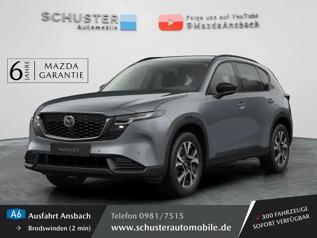 Ny Mazda CX-5 141 HK (103 kW) 2026 Blå SUV