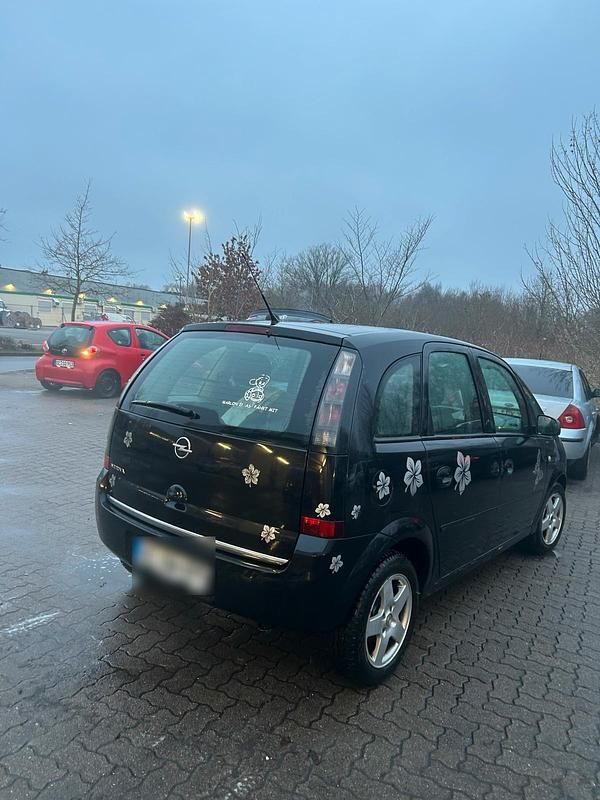 Gebraucht Opel Meriva 90 PS (66 kW) 2007 Schwarz Van / Kleinbus