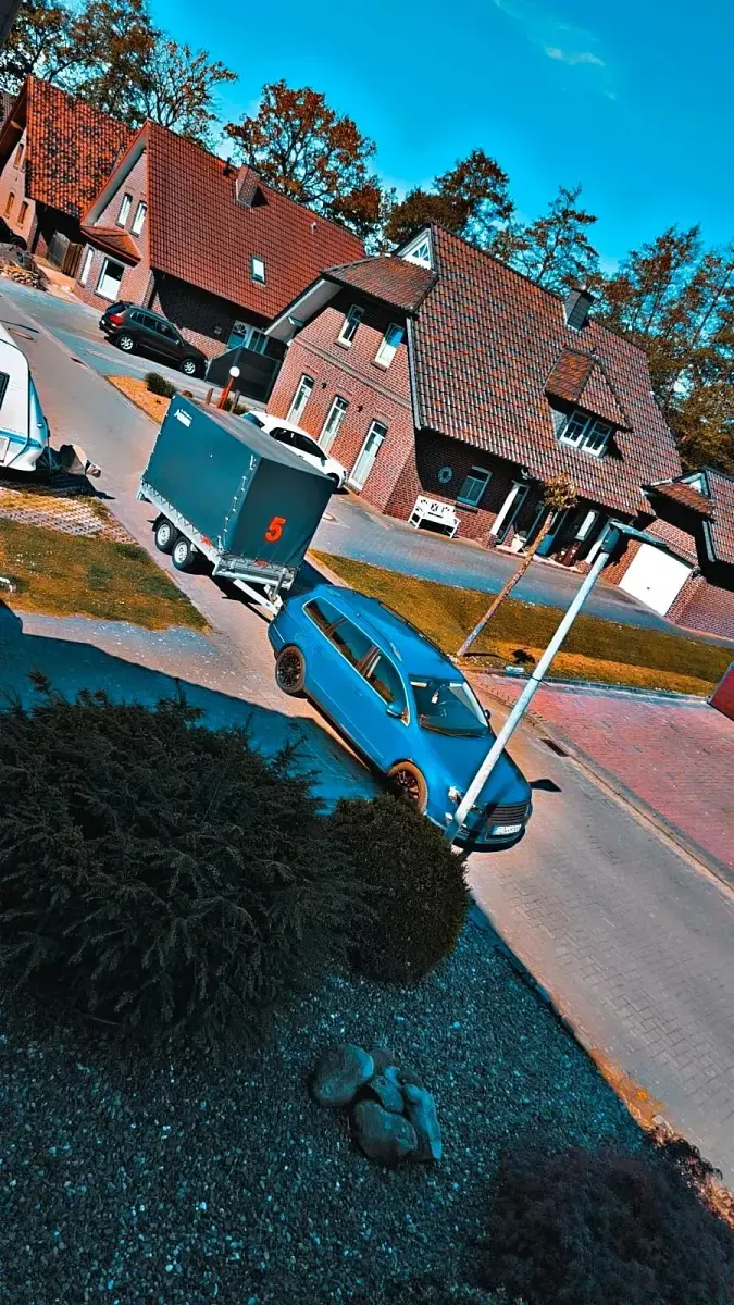 Gebraucht VW Passat 140 PS (102 kW) 2007 Blau Kombi