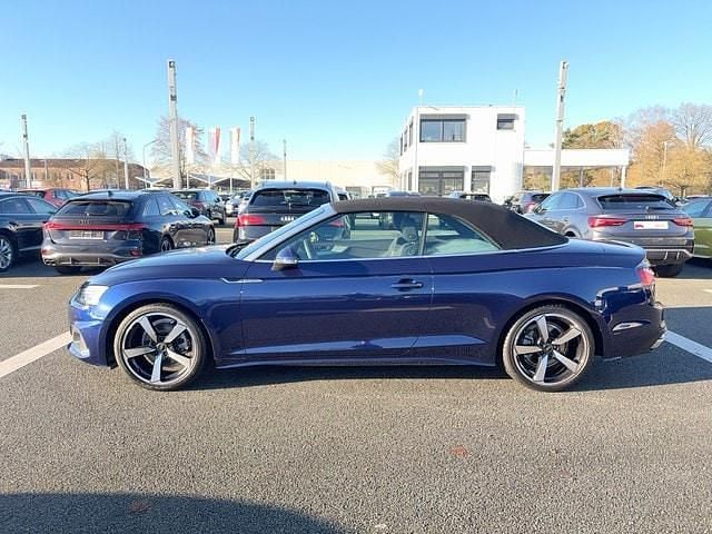 Gebraucht Audi A5 Cabriolet Advanced Plus 150 PS (110 kW) 2024 Navarrablau metallic Cabrio