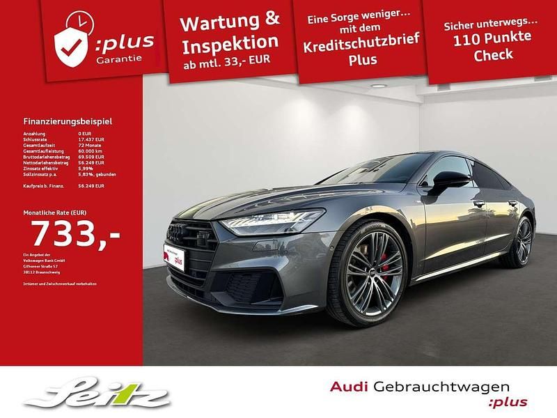 Daytonagrau perleffekt Gebraucht 2023 Audi A7 Performance Limousine | 56.249 € (Fairer Preis) - Bild 1/3
