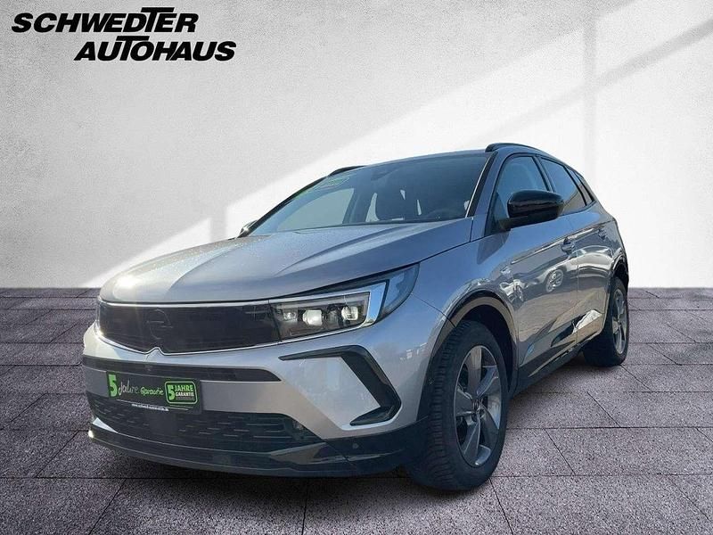 Gebraucht Opel Grandland X GS Line 131 PS (96 kW) 2024 Lack grau artense/metallic kla SUV