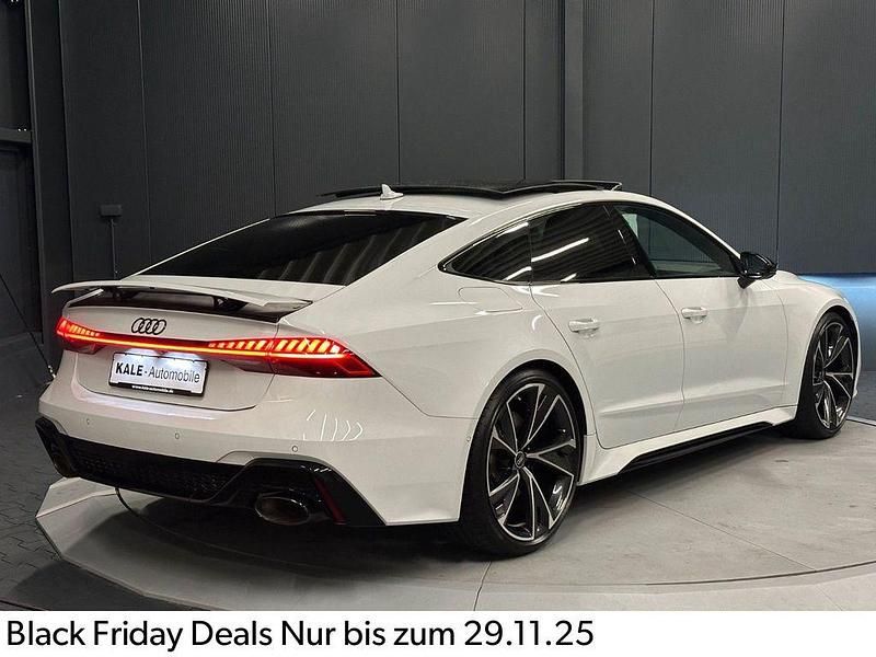 Gletscherweiß metallic Gebraucht 2023 Audi RS7 Sport Kleinwagen | 106.690 € (Fairer Preis) - Bild 1/4