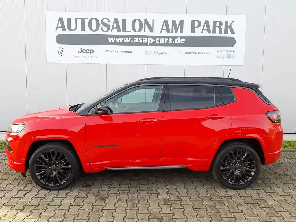 Usata Jeep Compass 150 CV (110 kW) 2021 Rosso SUV