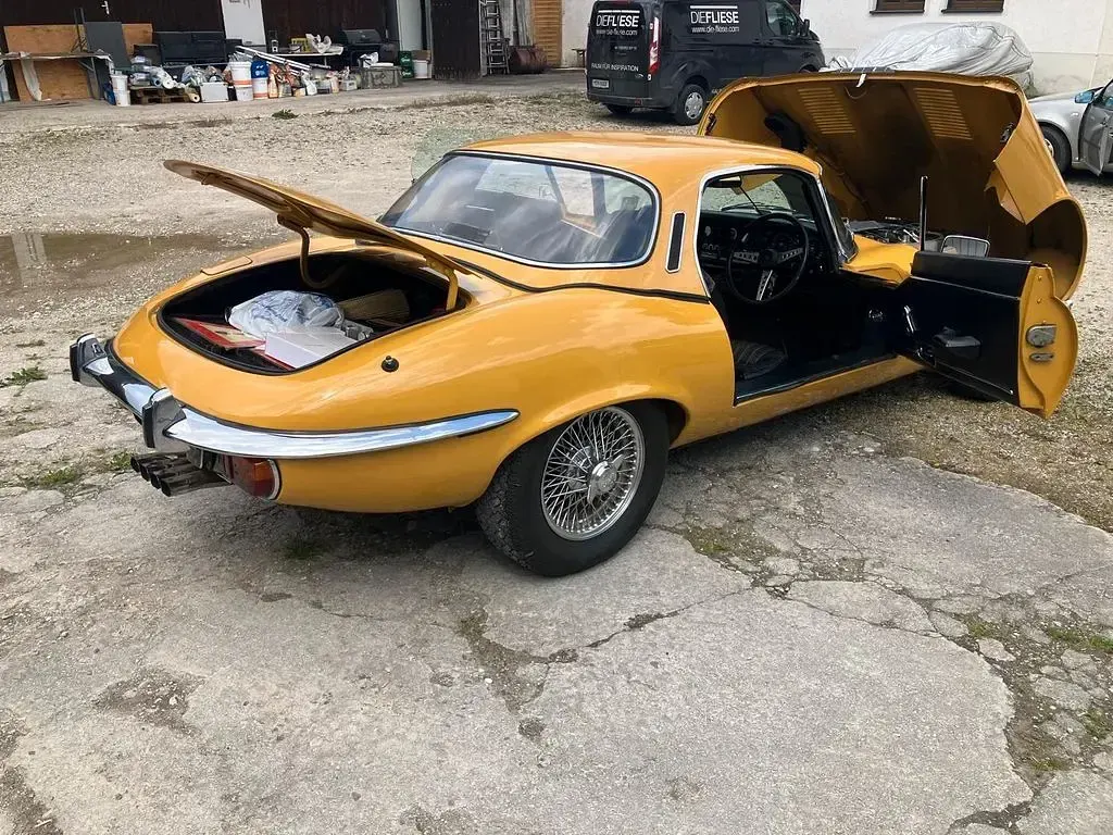Gebraucht Jaguar E-Type 276 PS (202 kW) 1971 Orange Cabrio
