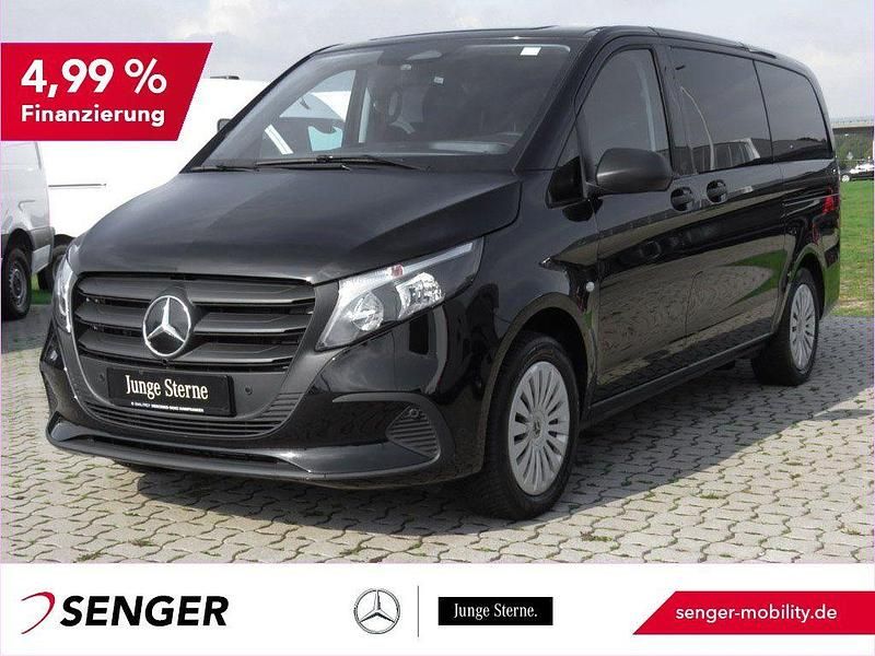 Obsidianschwarz Gebraucht 2024 Mercedes Vito Van / Kleinbus | 47.450 € - Bild 1/3