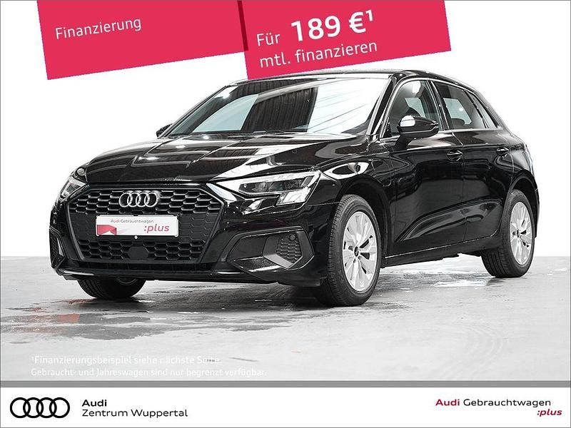 Schwarz Gebraucht 2022 Audi A3 Basis Limousine | 22.449 € (Etwas zu teuer) - Bild 1/2