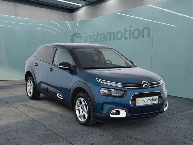Blau Gebraucht 2018 Citroën C4 Cactus Shine Kleinwagen | 13.850 € (Teuer) - Bild 1/2