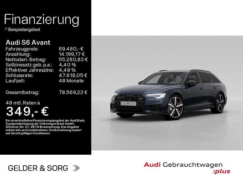 Firmamentblau metallic Gebraucht 2024 Audi S6 Kombi | 69.480 € (Fairer Preis) - Bild 1/4