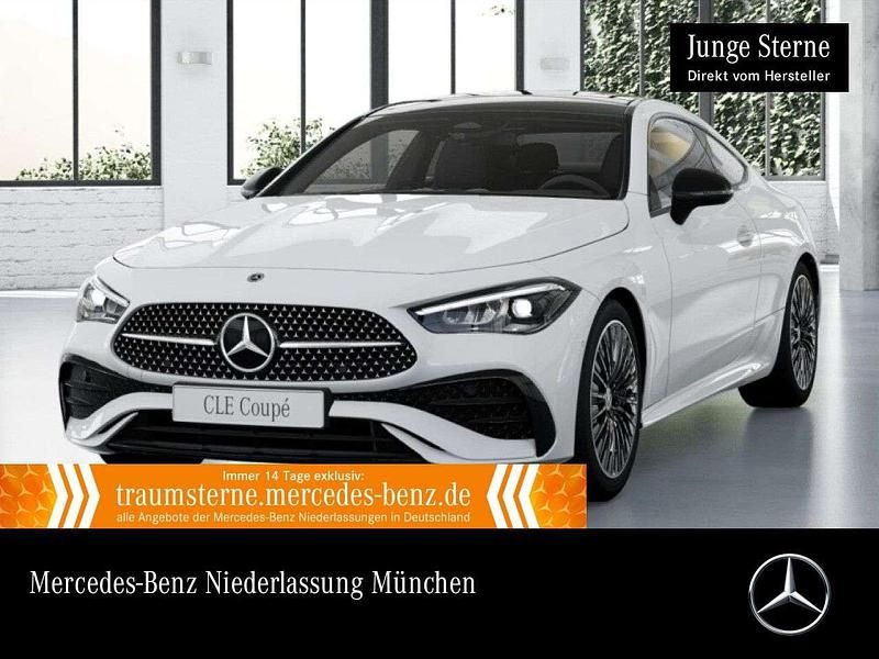 Weiß Gebraucht 2024 Mercedes CLE200 AMG Coupé | 49.980 € (Guter Preis) - Bild 1/2