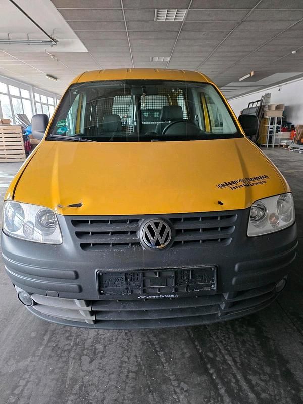 Gebraucht VW Caddy 70 PS (51 kW) 2010 Gelb Van / Kleinbus