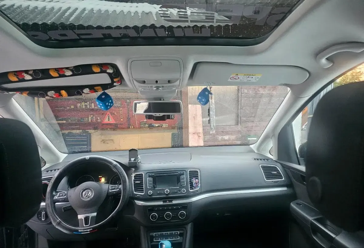 Gebraucht VW Sharan 180 PS (132 kW) 2015 Blau Van / Kleinbus