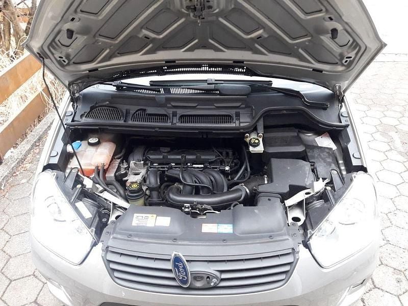 Gebraucht Ford C-MAX Style 101 PS (74 kW) 2008 Silber Van / Kleinbus