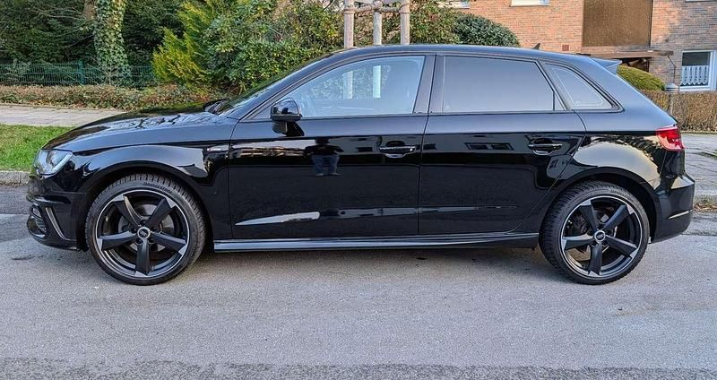 Gebraucht Audi A3 S-Line 110 PS (80 kW) 2015 Schwarz Kombi