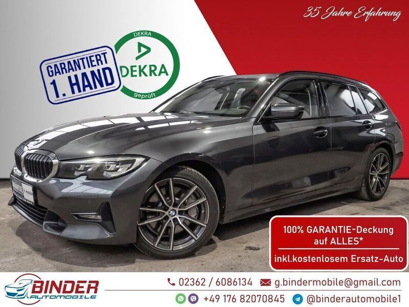 Mineralgrau metallic Gebraucht 2020 BMW 330 Sport Line Kombi | 24.999 € (Fairer Preis) - Bild 1/4