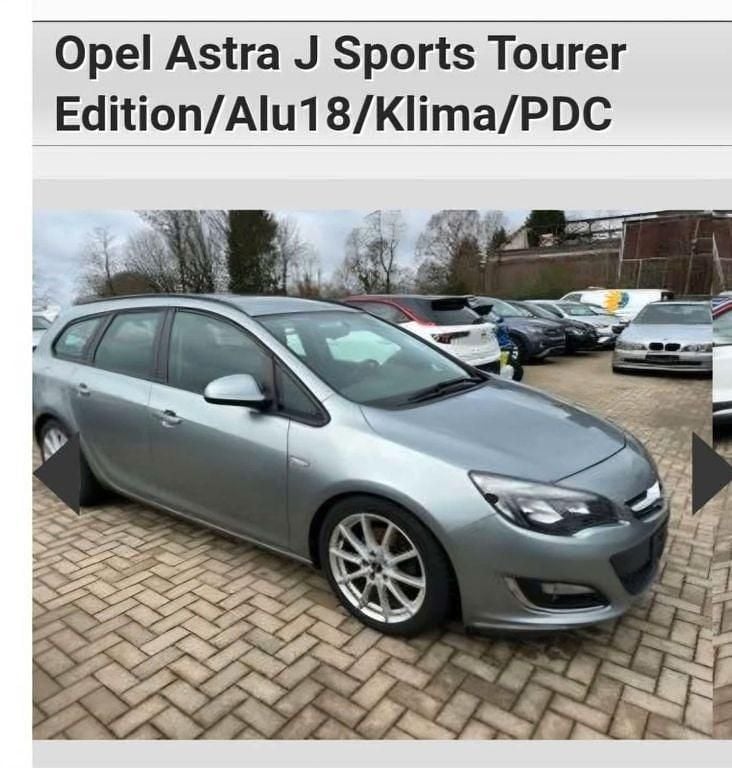 Gebraucht Opel Astra S 110 PS (80 kW) 2013 Silber Limousine