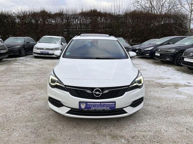 Gebraucht Opel Astra Elegance 122 PS (89 kW) 2021 Weiß Kombi