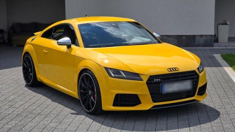 Gelb Gebraucht 2017 Audi TTS Coupé | 34.500 € - Bild 1/4