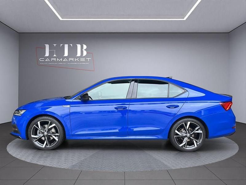 Gebraucht Skoda Octavia SportLine 190 PS (139 kW) 2023 Blau Limousine