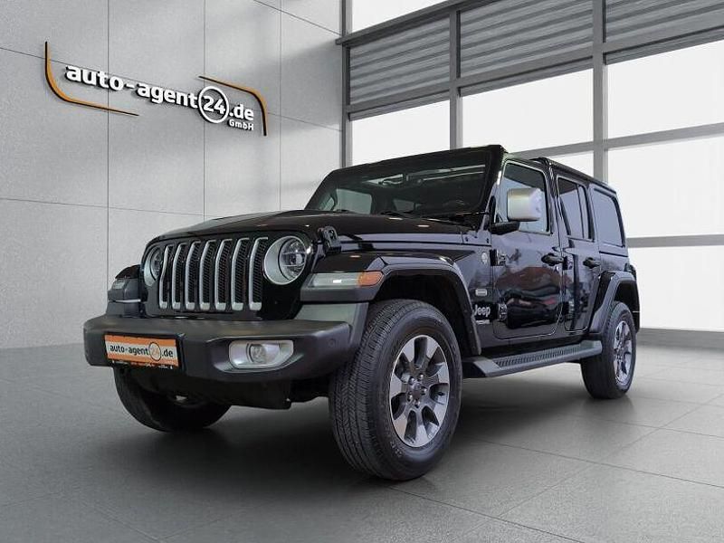 Gebraucht Jeep Wrangler Sahara 272 PS (200 kW) 2022 Black clear coat SUV