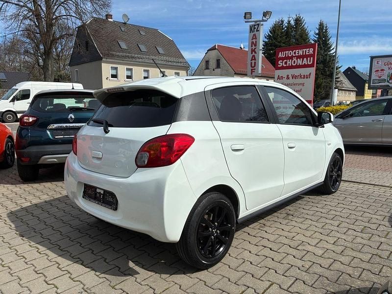 Gebraucht Mitsubishi Space Star Diamant Edition 80 PS (58 kW) 2017 Weiß Kleinwagen