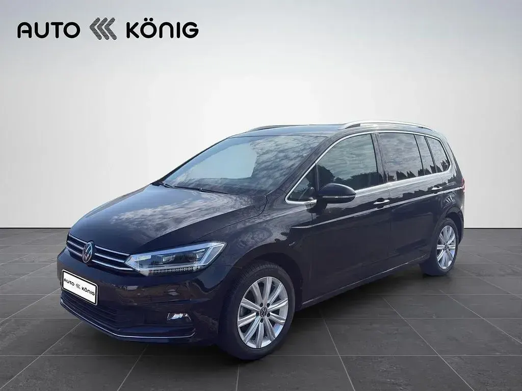 Gebraucht VW Touran Highline 150 PS (110 kW) 2024 Schwarz Van / Kleinbus