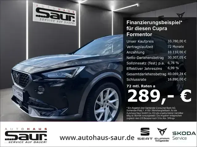 Gebraucht Cupra Formentor VZ 245 PS (180 kW) 2023 Schwarz SUV