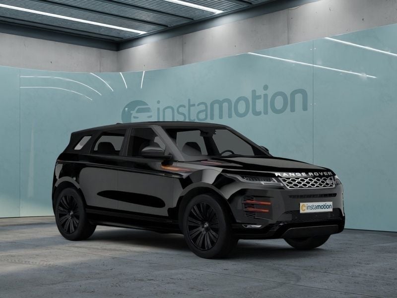 Schwarz Gebraucht 2023 Land Rover Range Rover evoque SE Dynamic SUV | 40.640 € (Superpreis) - Bild 1/4
