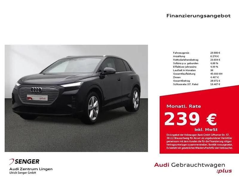 Schwarz Gebraucht 2022 Audi Q4 e-tron SUV | 29.880 € (Guter Preis) - Bild 1/1