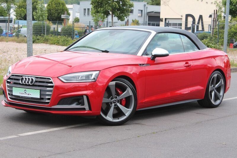 Rot Gebraucht 2018 Audi S5 Cabriolet Sport Cabrio | 32.900 € (Superpreis) - Bild 1/4